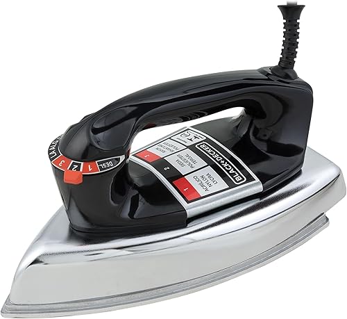 Ferro de passar Black+Decker Cromado